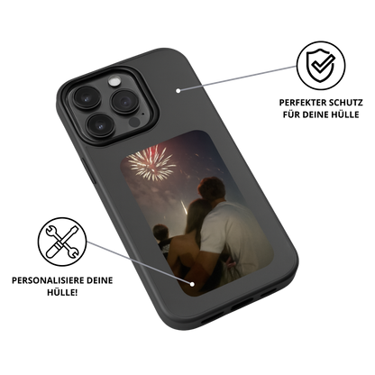 NFC-Hülle für iPhone mit E-Ink-Display